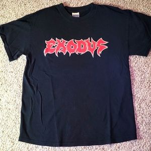 Exodus Band Logo Tee Adult Size M